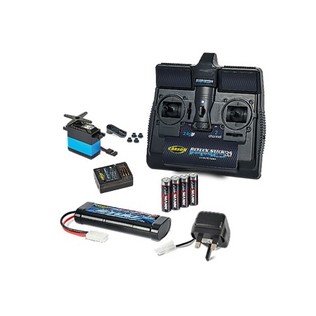 C707132 - TAMIYA R/C STARTER SET inc radio battery chgr