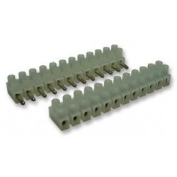 Pluggable Chocolate Block for baseboard wiring connections - Large (12mm Pitch)