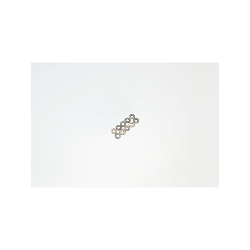 K.1-W260705 - Washers M2.6x7x0.5mm (10) Kyosho