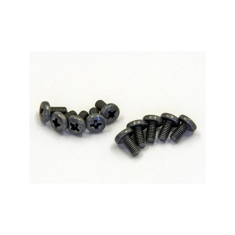 K.1-S03006 - Bind Head Metallic Screws M3x6mm (10) Kyosho