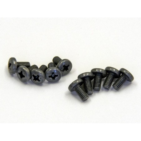 K.1-S03006 - Bind Head Metallic Screws M3x6mm (10) Kyosho