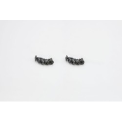 K.1-S04010 - Bind Head Metallic Screws 4x10mm (10) Kyosho