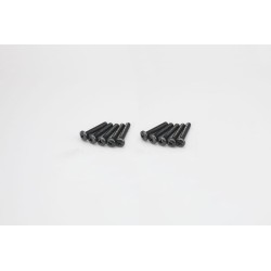 K.1-S04015 - Bind Head Metallic 4x15mm Screws (10) Kyosho