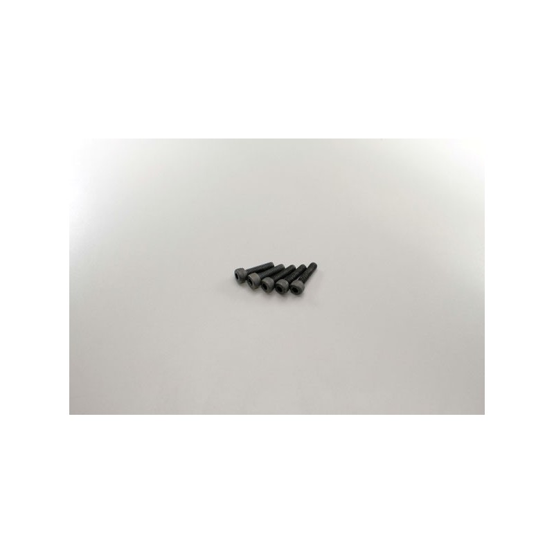 K.1-S22610 - Metallic Cap Screws M2.6x10mm (5) Kyosho