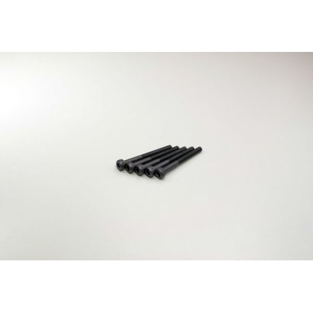 K.1-S23030 - Metallic Cap Screws M3x30mm (5) Kyosho