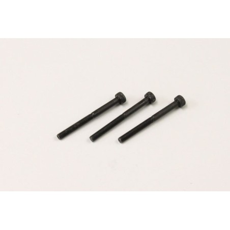 K.1-S23035 - Metallic Cap Screws M3x35mm (3) Kyosho