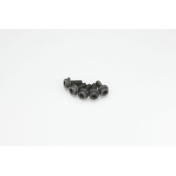 K.1-S24010 - Metallic Cap Scerws M4x10mm (5) Kyosho