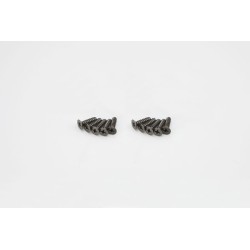K.1-S34015 - Flat Head Metallic Screws M4x15mm (10) Kyosho