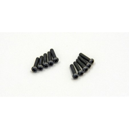 K.1-S42008 - Round Head Metallic Screws M2x8mm (10) Kyosho