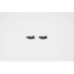 K.1-S42008 - Round Head Metallic Screws M2x8mm (10) Kyosho