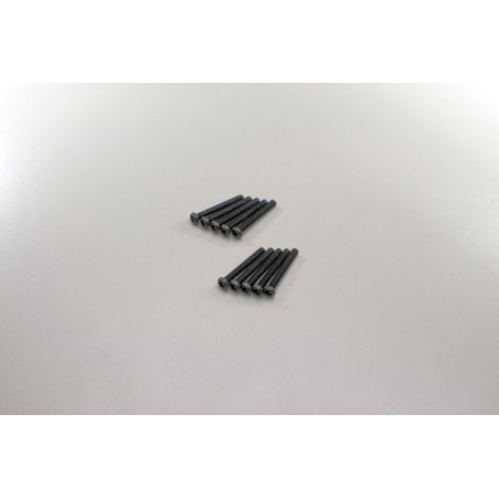 K.1-S42015 - Round Head Metallic Scerws M2x15mm (10) Kyosho