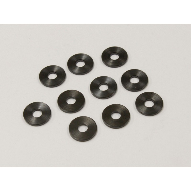 K.1-W300910 - Washers M3x9x1,0mm (10) Kyosho