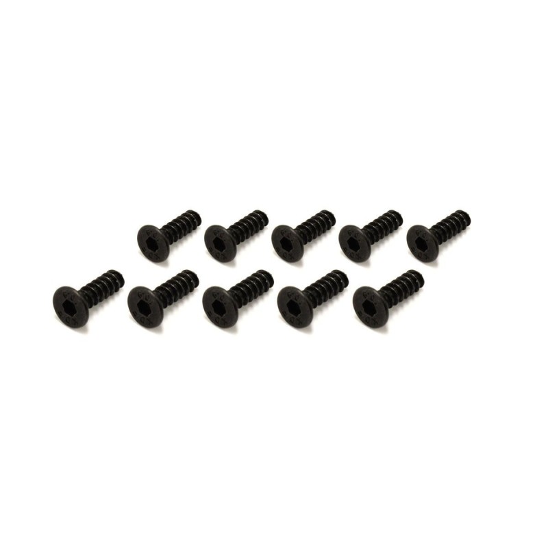 K.1-S33010TPH - TP Hex Flat Head Screws M3x10mm (10) Kyosho