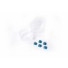 KOS04371-1 - Nylon Lock Nuts M2 Blue Koswork (5) Mini-Z Series
