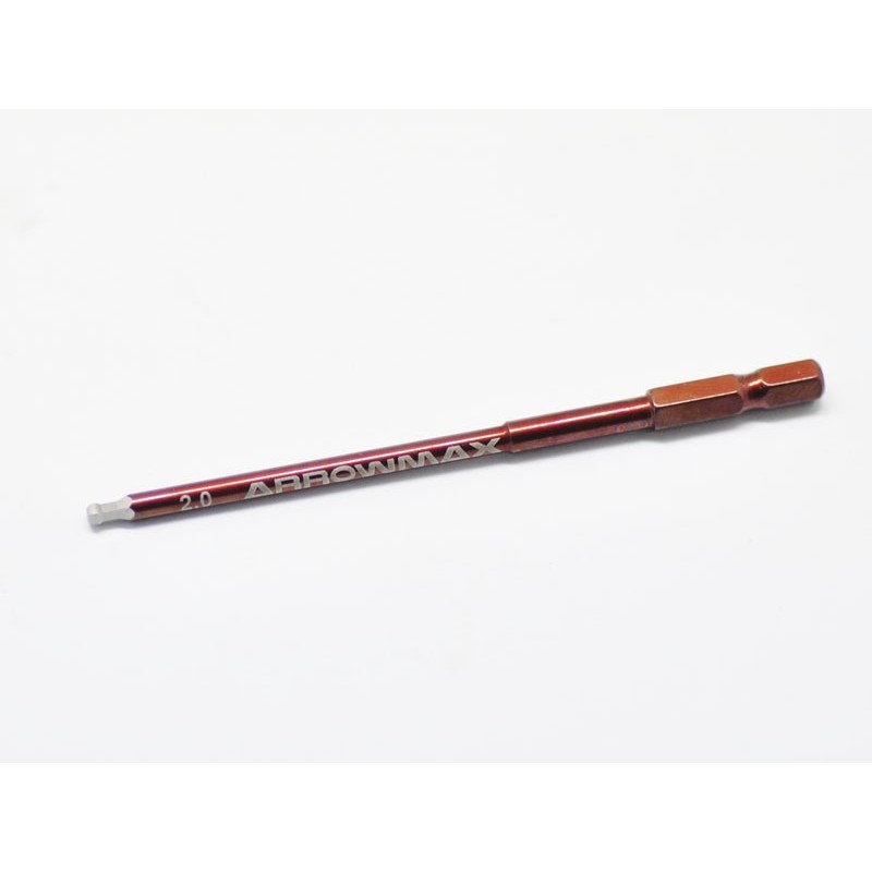 AM620120 - BALL DRIVER HEX WRENCH 2.0 X 70MM QUICK DRIVE TIP