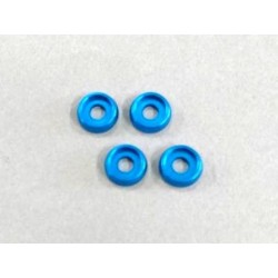 AMR-026LBL - M3 Flat Head Washer (4) Light Blue