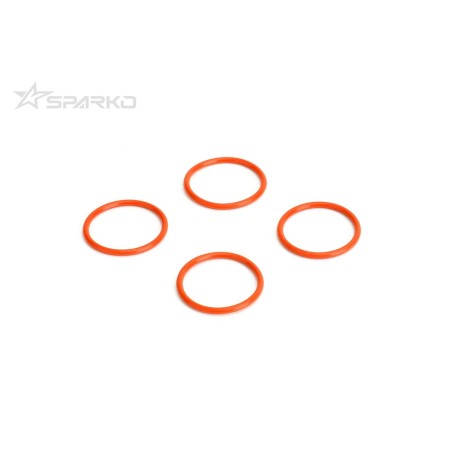 SPKF82004 - Sparko F8 Shock Spring Adjust Nut O-Ring(4pcs)