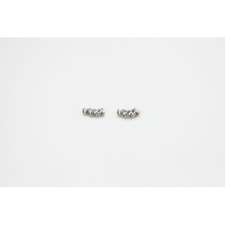 K.1-S13006HT - Hex Titan Button Screws M3x6mm (8) Kyosho