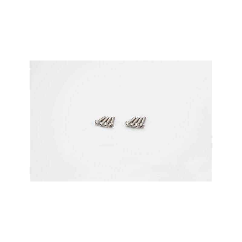 K.1-S13012HT - Hex Titan Button Screws M3x12mm (8) Kyosho