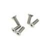 AM640012 - TITANIUM SCREW ALLEN COUNTERSUNK M4X12 (5)