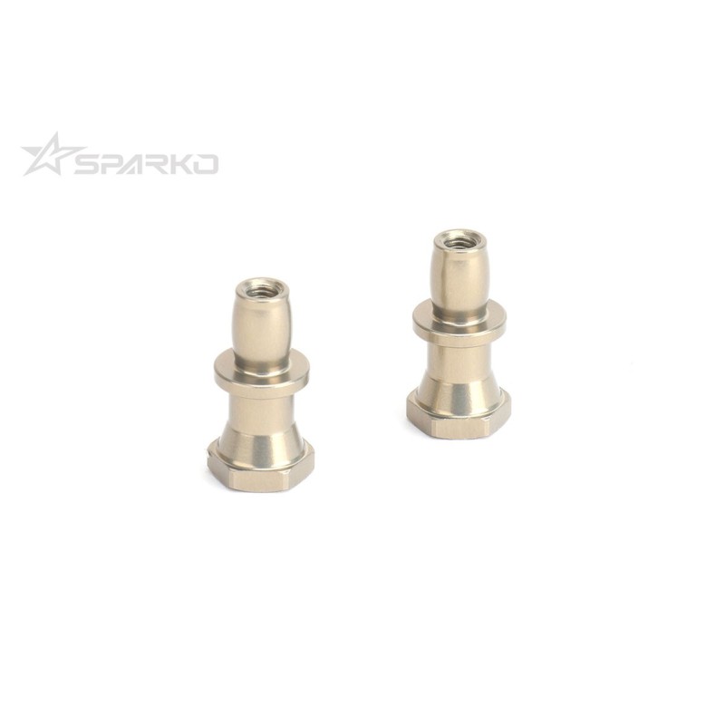 SPKF84013-1 - Sparko F8 Shock Ball Stud Offset 1mm for Front (2pcs)