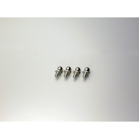 K.UB046 - Kyosho Ultima RB7.5 Ball Stud 4.8mm Short (4) (LA246)