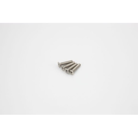 K.1-S34020T - Titan Flat Head Screws M4x20mm (4) Kyosho