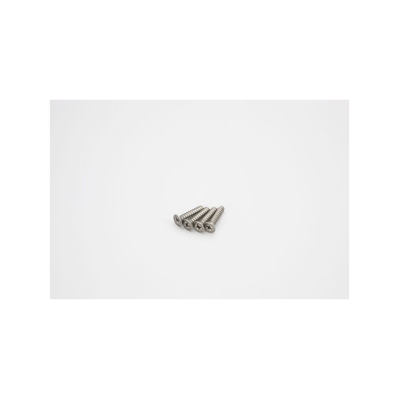 K.1-S34020TPT - Titan Flat Head TP Screws M4x20mm (4) Kyosho