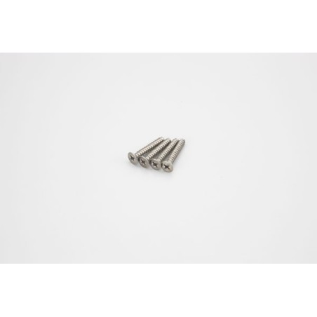K.1-S34025TPT - Titan Flat Head TP Screws M4x25mm (4) Kyosho
