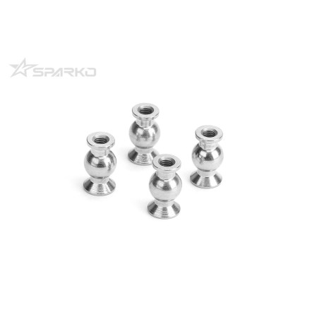 SPKF85038 - Sparko F8 Steering Turnbuckle Ball Set (4pcs)