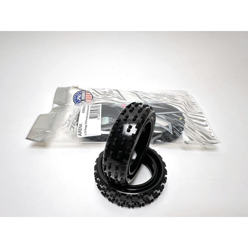 JK2001CM - Jetko Arena 2wd 1:10 2.2 Front Tyres Medium EOS (2)