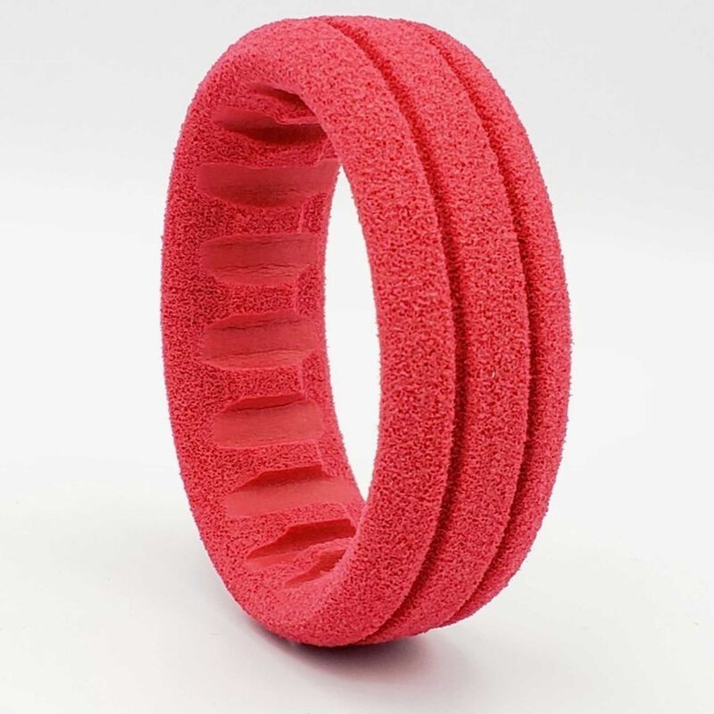 AKA33034 - AKA 1:10 Buggy 2WD Front Closed Cell Insert V2 Soft Red (2)