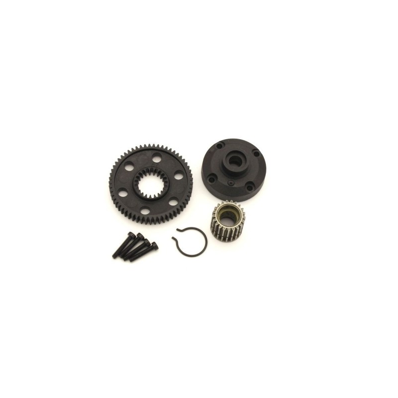 K.UT008 - Diff Gear Case and Pulley Ultima Kyosho