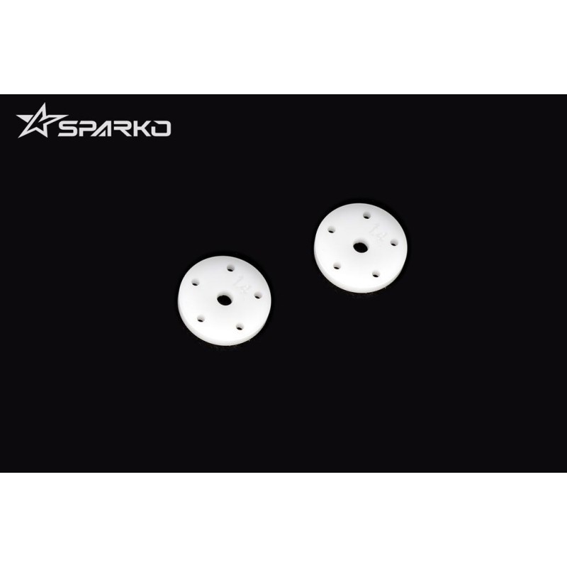 SPKF81046OP - Sparko F8 Big Bore Flat Shock Piston 5x1.4mm (2)