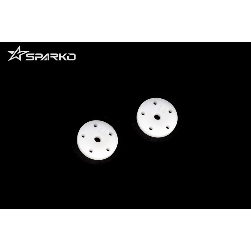 SPKF81048OP - Sparko F8 Big Bore Flat Shock Piston 5x1.6mm (2)