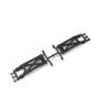 K.UB027 - Kyosho Ultima RB7.5 Rear Suspension Arm Set (UM762B)