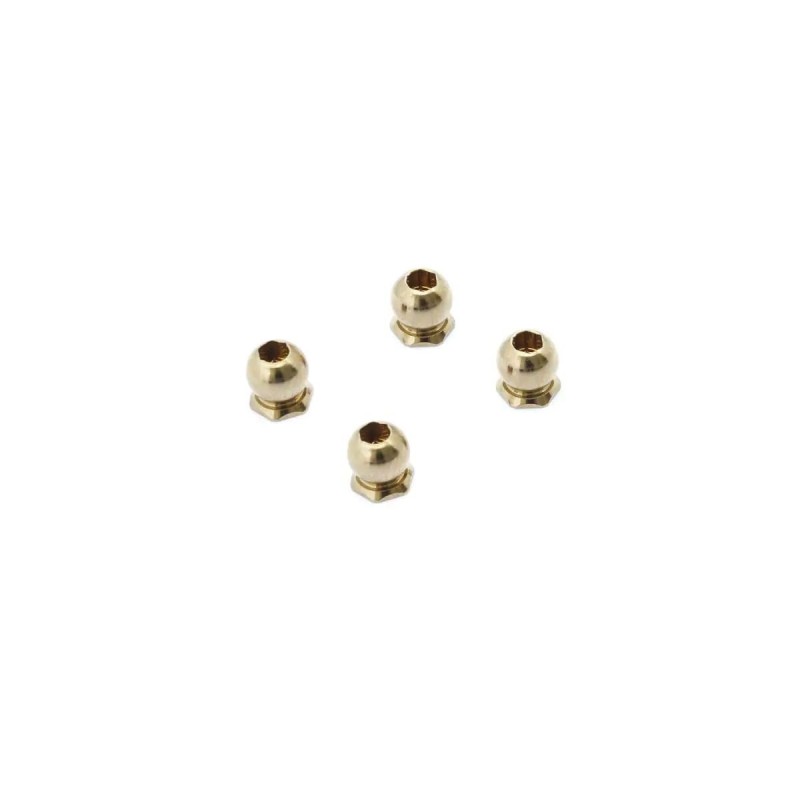 K.VZ510 - Hard Flange Ball 5.8mm (4) Kyosho V-One R4 Evo3