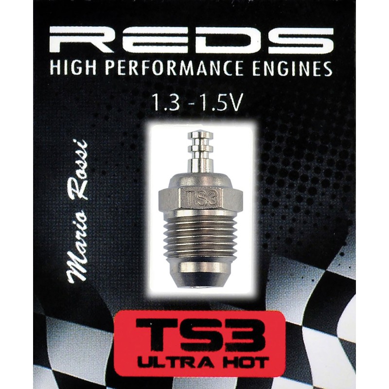 REDTS3 - GLOW PLUG TS3 ULTRA HOT TURBO SPECIAL OFFROAD - JAPAN
