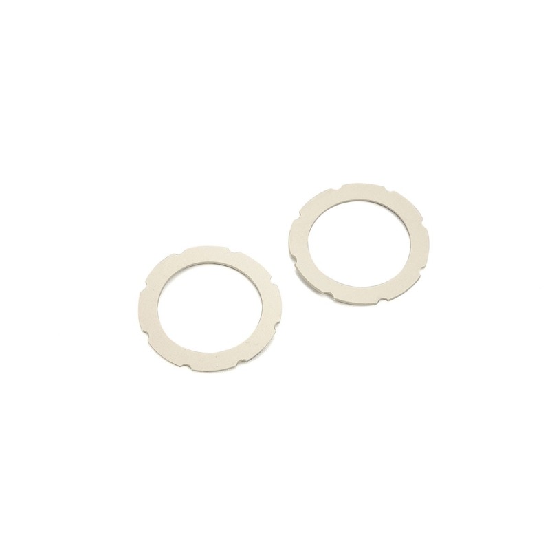 K.UB037 - Kyosho Ultima RB7.5 Dual Slipper Sheet (White) (UM516B)