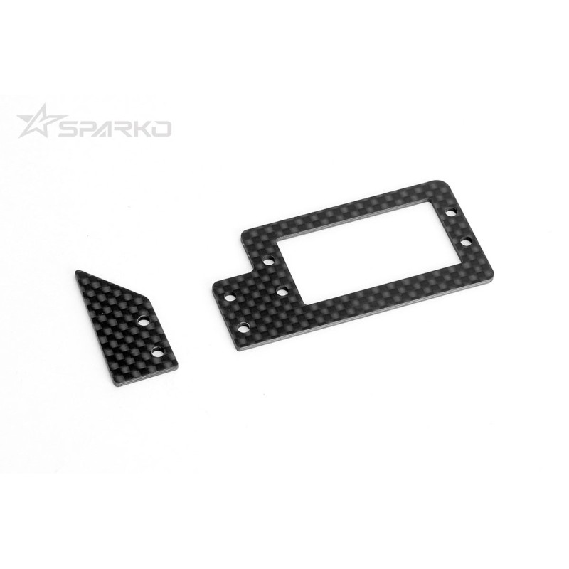SPKF83010-15OP - Sparko F8 Carbone servo plate