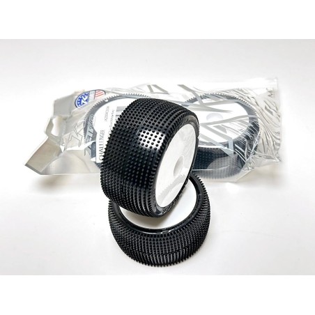 JK2004CSGW - Jetko Challenger 2wd & 4wd 1:10 Buggy 2.2 RR Tyres White Wheel Soft