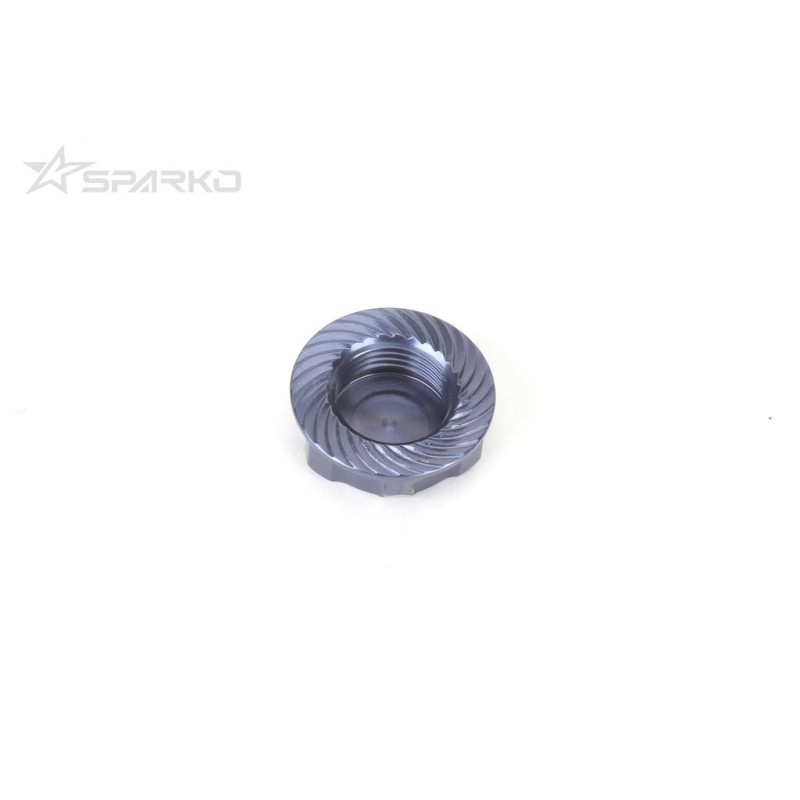 SPKF84054OP - Sparko F8 7075 17mm Aluminum Covered Serrated Wheel Nut (4)