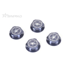 SPKF84054OP - Sparko F8 7075 17mm Aluminum Covered Serrated Wheel Nut (4)
