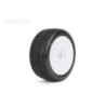 JK1010CUSRW - Jetko J Ten Composite U.Soft 1:8 Buggy Pre-glued White Revo Rims (2)