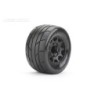 JK2804CB - Jetko EX Tyre MT Super Sonic Black Wheel 2.8" Hex 12,14,17mm (2)