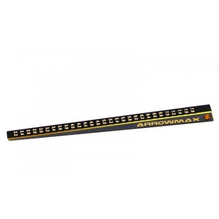 AM171019 - ULTRAFINE CHASSIS RIDE HEIGHT GAUGE 28MM (0.1MM) BLACK GOLD