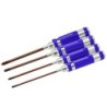AM140991 - PHILLIPS SCREWDRIVER SET 3.5, 4.0, 5.0 & 5.8 X 120MM 4PCES