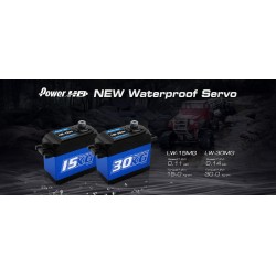 HD-LW-15MG - Servo Power HD LW-15MG MG digital waterproof HV 15.0kg/0.11s