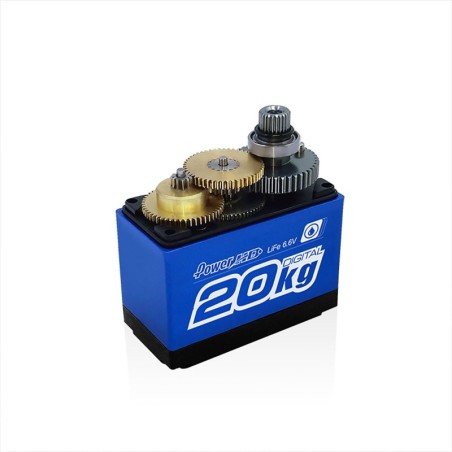 HD-LW-20MG - Servo HD LW-20MG MG Digital waterproof 20.0kg/0.16s