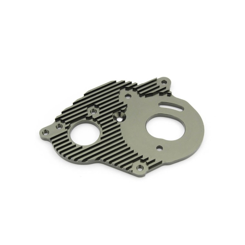 K.UTW001 - CNC Motor Plate Gun Metal Ultima Kyosho